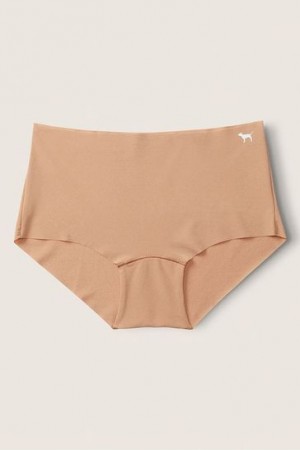 Beige Victorias Secret No-Show Short Panties | 163457-IUD