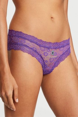 Beige Victorias Secret The Lacie Lace Panties | 568130-TXY