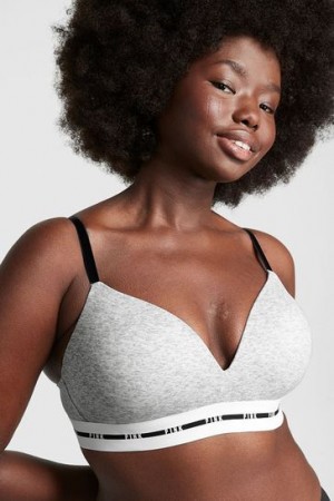 Beige Victorias Secret Wear Everywhere Smooth T-Shirt Bras | 168207-VWZ