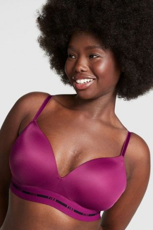 Beige Victorias Secret Wear Everywhere Smooth T-Shirt Bras | 735290-DVH