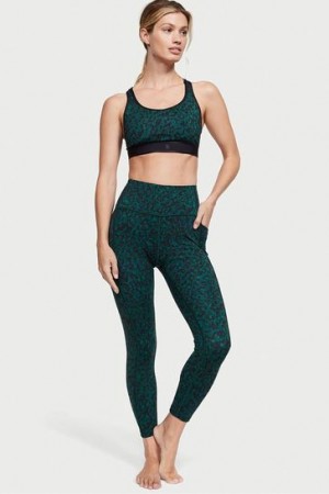 Blue Victorias Secret Waistband Leggings | 087149-CDV