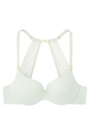 Blue / Grey Victorias Secret Incredible Lightly Lined Demi Bras | 901647-HMS