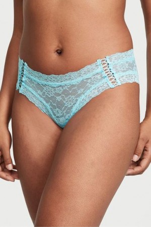 Blue / Silver Victorias Secret The Lacie Panties | 207359-YLC