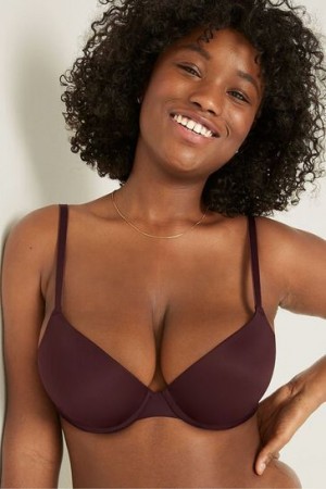 Coffee / Brown / Beige Victorias Secret Wear Everywhere Bras | 934068-KPT