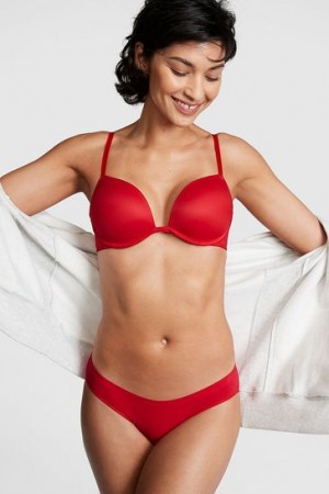 Dark Purple Victorias Secret Seamless Bikini Panties | 570468-ANW