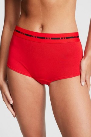 Navy / Blue Victorias Secret Logo Short Panties | 867394-GJD