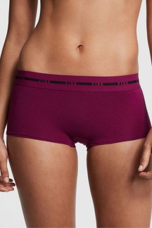 Navy / Blue Victorias Secret Logo Short Panties | 219346-JWA