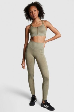 Pink Victorias Secret Logo Leggings | 264571-DJI