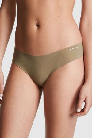 Pink Victorias Secret No-Show Thong Panties | 917423-TYS