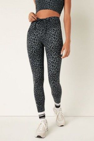 Pink Victorias Secret Soft Ultimate High Waist Ruched V Leggings | 139052-KHM