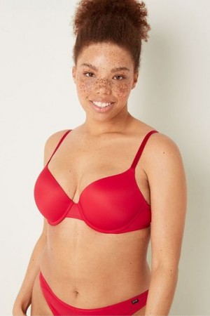 Red Victorias Secret Wear Everywhere Bras | 281476-YVW
