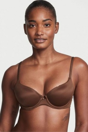 Rose / Pink Victorias Secret Body Bras | 159837-BMH