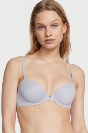 Rose / Pink Victorias Secret Smooth Lightly Lined Demi Bras | 362591-SMP