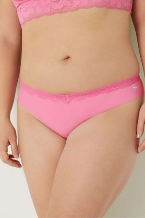 Turquoise / Green Victorias Secret No-Show Thong Panties | 459367-EWR